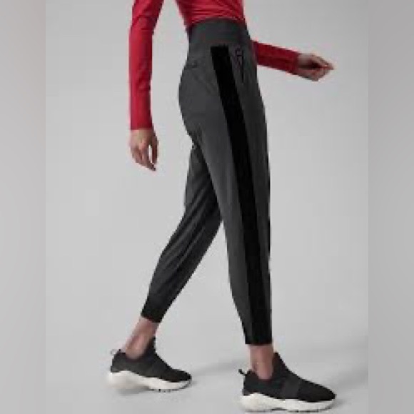 AThleta Venice Velvet Stripe Joggers - Picture 3 of 5